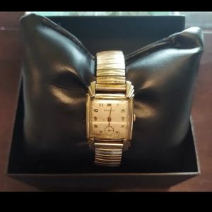 BENRUS WATCH 10K Rolled Gold Plate Steel Stainless Back 772650 NON-RUNNING